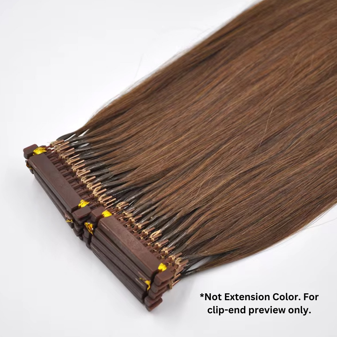 Sassy Hair Extensions - Walnut Blonde (6D Hair Gun Extension)